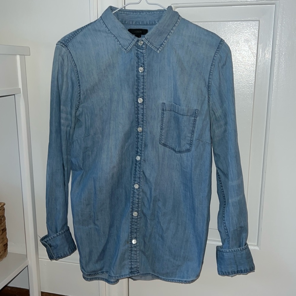 J. Crew Chambray Button Down